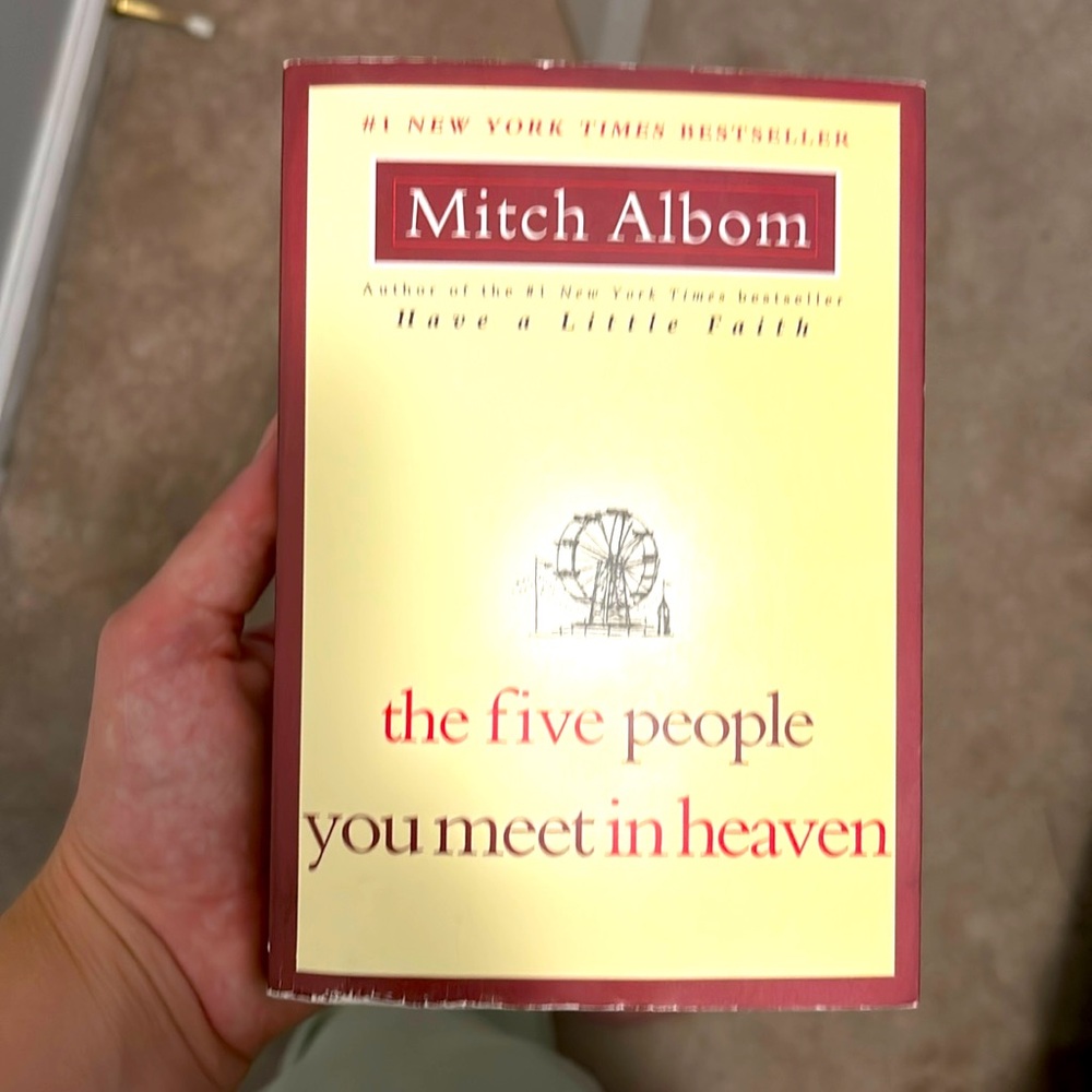 The five people you meet in heaven Mitch albom Book